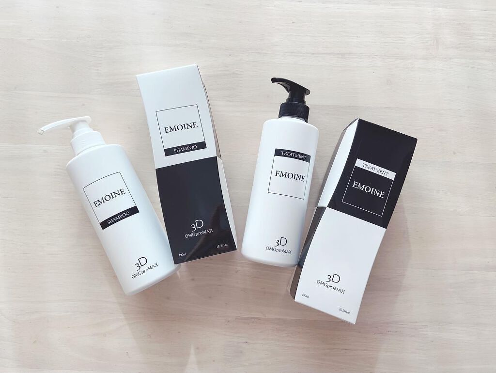 あーちゃん💐フォロバ100です on LIPS 「【EMOINE(エモイネ)のシャンプー&トリートメント】を試し..」(2枚目)