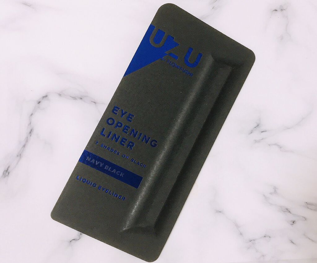 7 SHADES OF BLACK/UZU BY FLOWFUSHI/リキッドアイライナーを使ったクチコミ（1枚目）