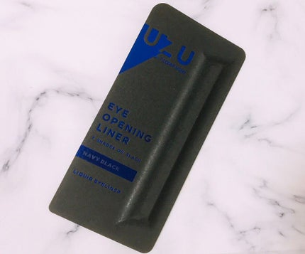 7 SHADES OF BLACK NAVY-BLACK/UZU BY FLOWFUSHI/リキッドアイライナーを使ったクチコミ(1枚目)