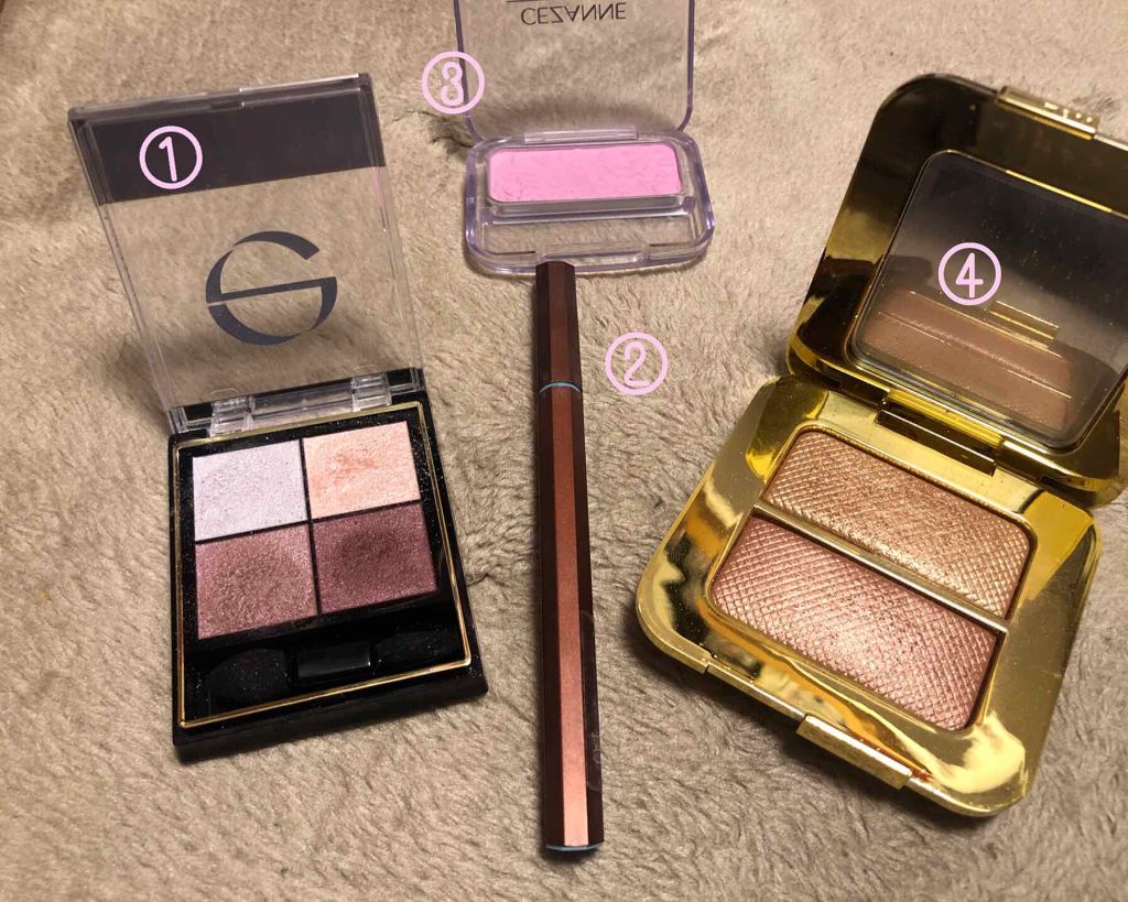 リアルクローズシャドウ/excel/アイシャドウパレットを使ったクチコミ（1枚目）