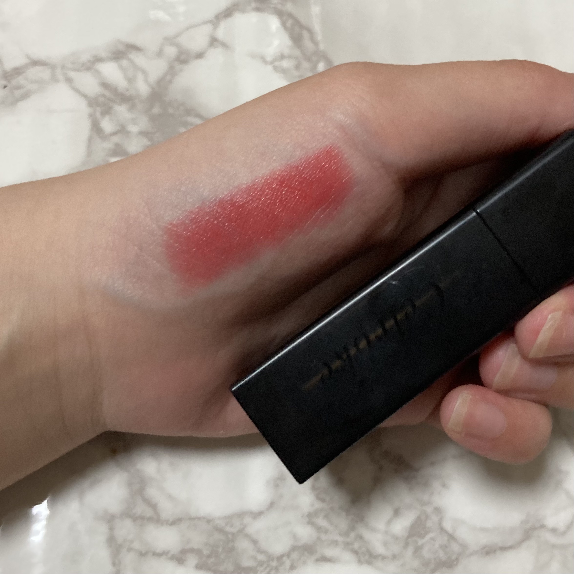 ディグニファイド リップス 14 コーラル/Celvoke/口紅を使ったクチコミ（2枚目）