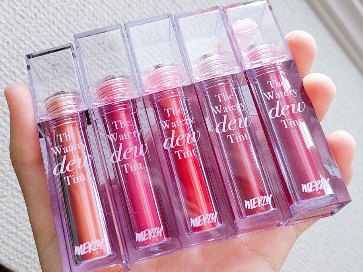 ザ ウォータリーデューティント/MERZY/リップティントを使ったクチコミ(4枚目)