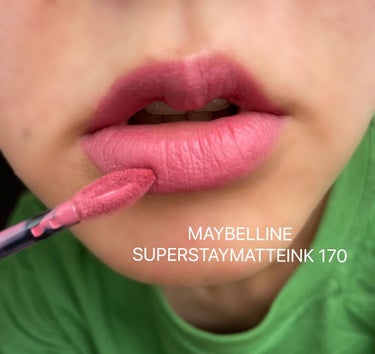 SPステイ マットインク 170/MAYBELLINE NEW YORK/口紅を使ったクチコミ（1枚目）