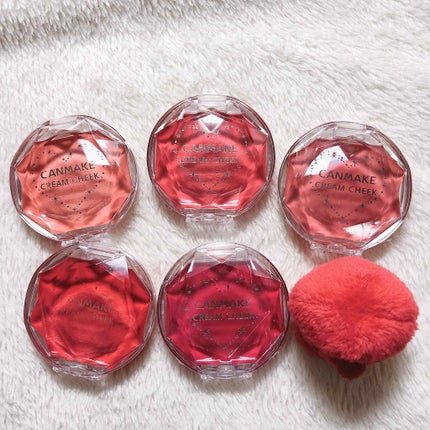 クリームチーク/キャンメイク/ジェル・クリームチークを使ったクチコミ(1枚目)