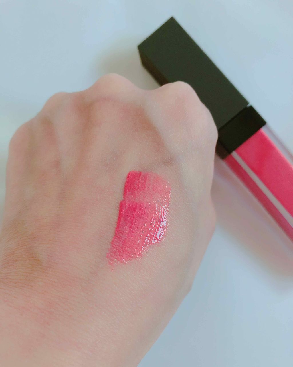 シマリング リップジャム/THREE/リップグロスを使ったクチコミ(3枚目)