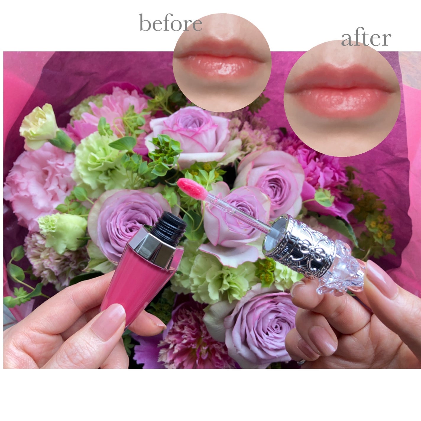 ジルスチュアート クリスタルブルーム リップブーケ セラム/JILL STUART/リッププランパーを使ったクチコミ(1枚目)