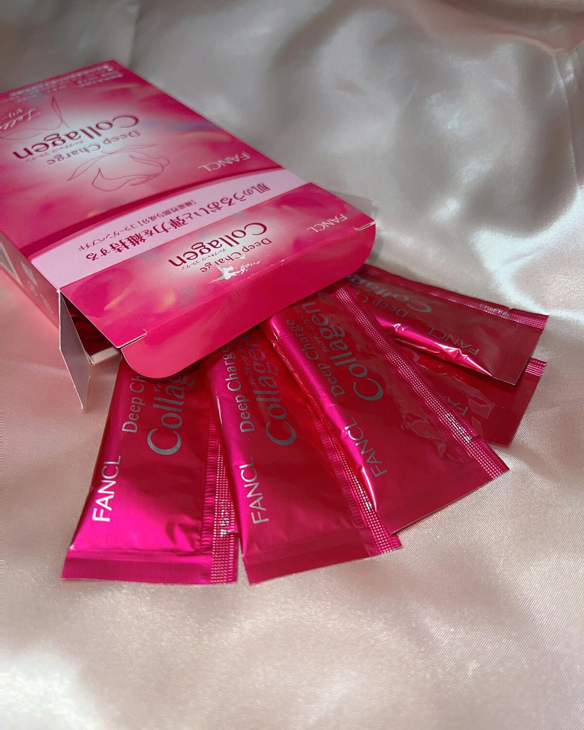 ディープチャージ  コラーゲン スティックゼリー/ファンケル/美容サプリメントを使ったクチコミ（1枚目）