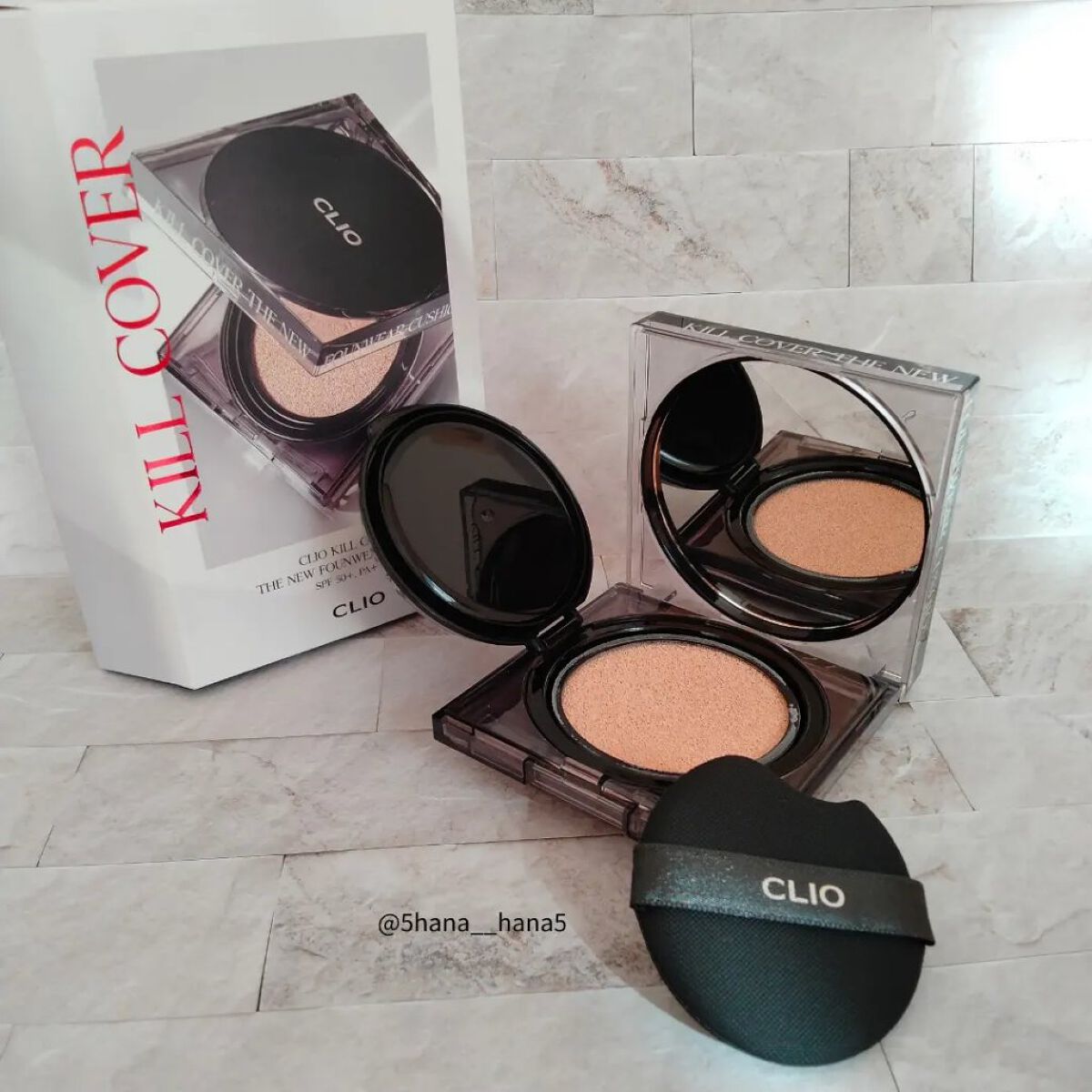 キル カバー ザ ニュー ファンウェア クッション 02 LINGERIE/CLIO/クッションファンデーションを使ったクチコミ（1枚目）