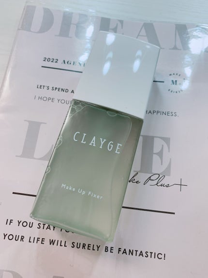 メイクアップフィクサー/CLAYGE/フィックスミストを使ったクチコミ(2枚目)