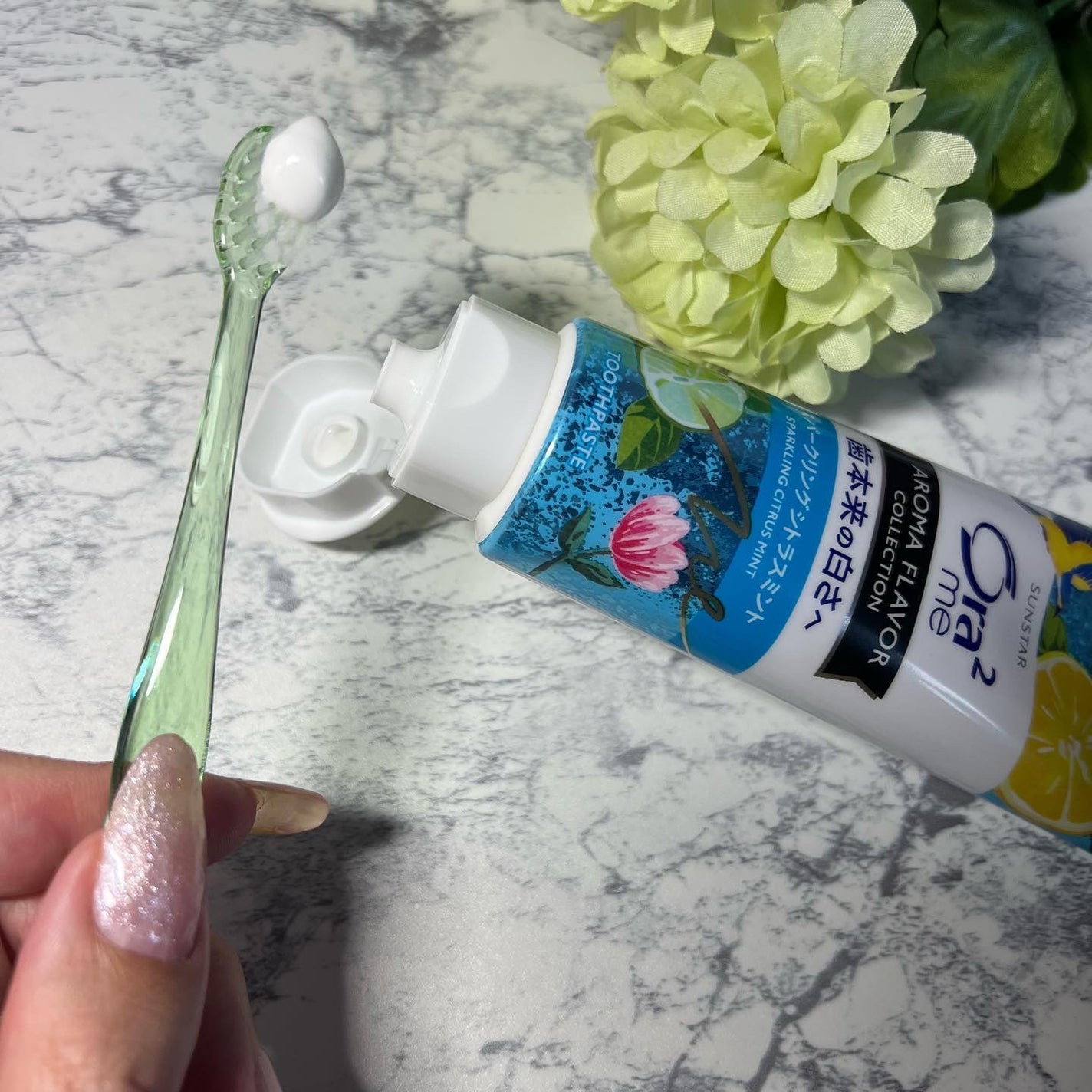 オーラツーミー アロマフレーバーコレクション ペースト/オーラツー/歯磨き粉を使ったクチコミ(2枚目)