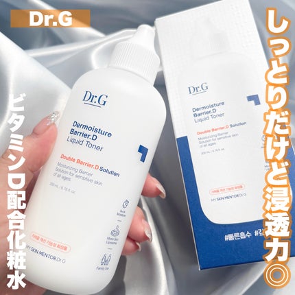 ザモイスチャーバリアDリキッドトナー/Dr.G/化粧水を使ったクチコミ(1枚目)