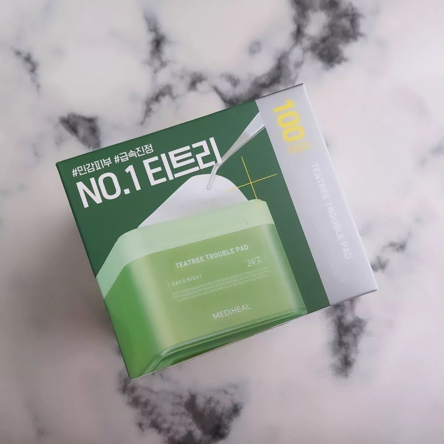ティーツリー トラブルパッド/MEDIHEAL/トナーパッドを使ったクチコミ(7枚目)