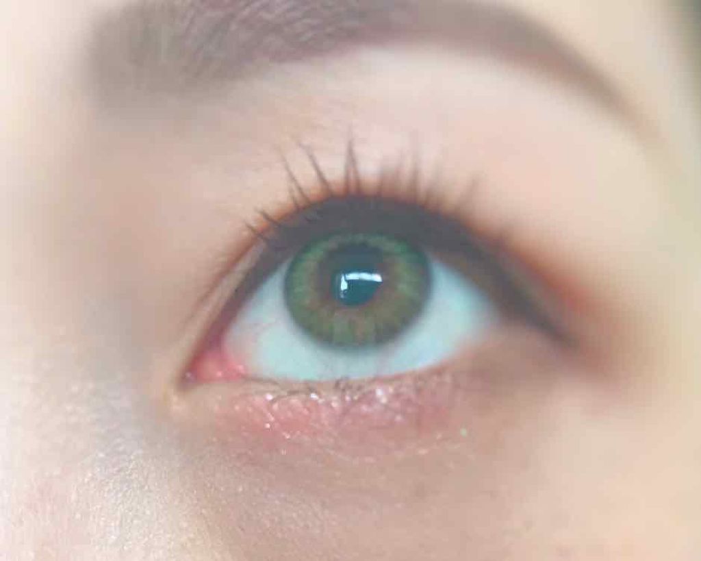 Spanish (スパニッシュ) グレー/OLENS/カラーコンタクトレンズを使ったクチコミ（3枚目）