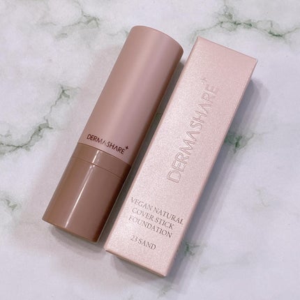 ヴィーガンナチュラルカバースティックファンデーション/DERMASHARE/その他ファンデーションを使ったクチコミ(5枚目)