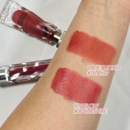 アイシーグロウティント/MUZIGAE MANSION/口紅を使ったクチコミ(3枚目)