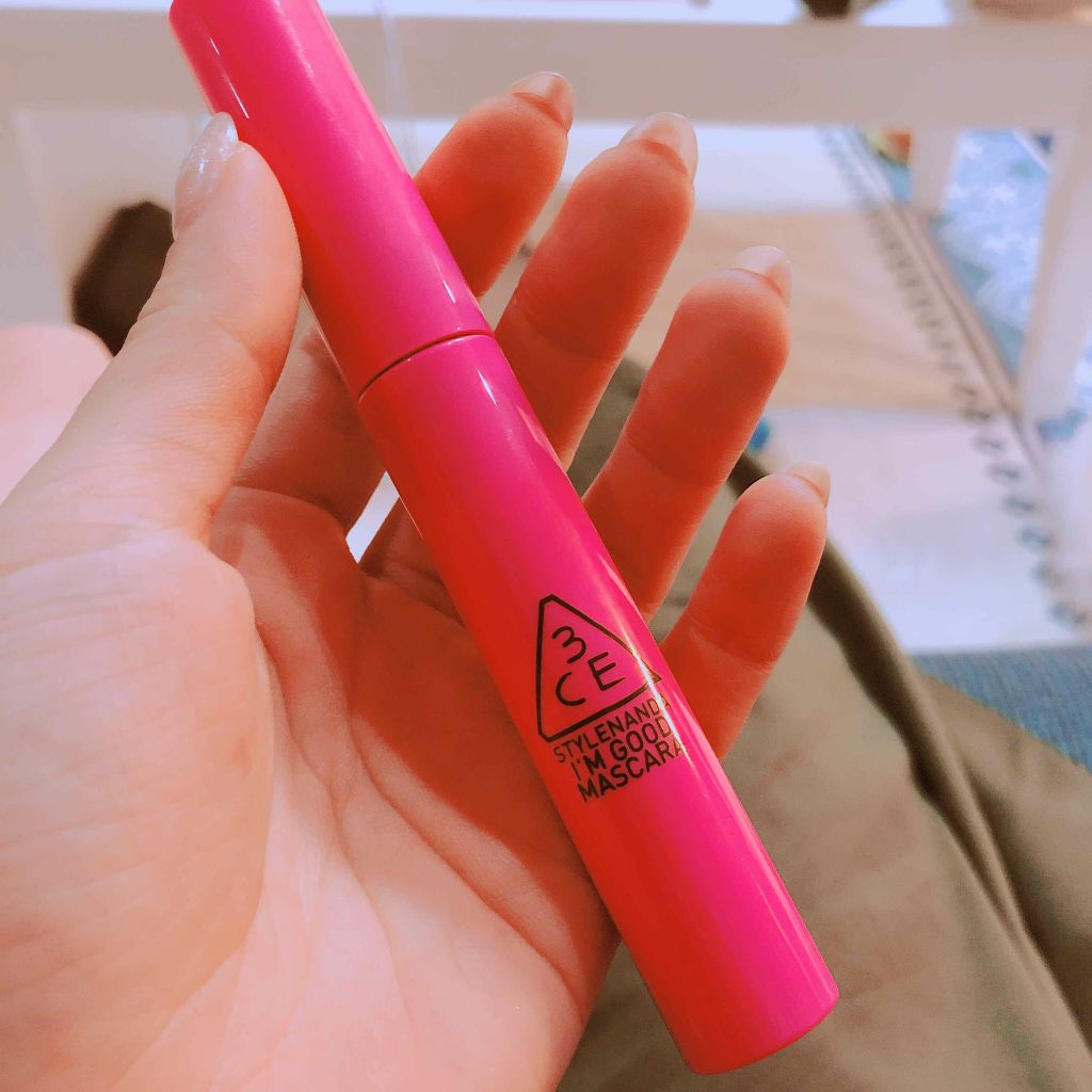 PINK I'M GOOD MASCARA/3CE/マスカラを使ったクチコミ（1枚目）