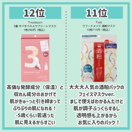 ワフードメイド 酒粕マスク/pdc/シートマスク・パックを使ったクチコミ(3枚目)