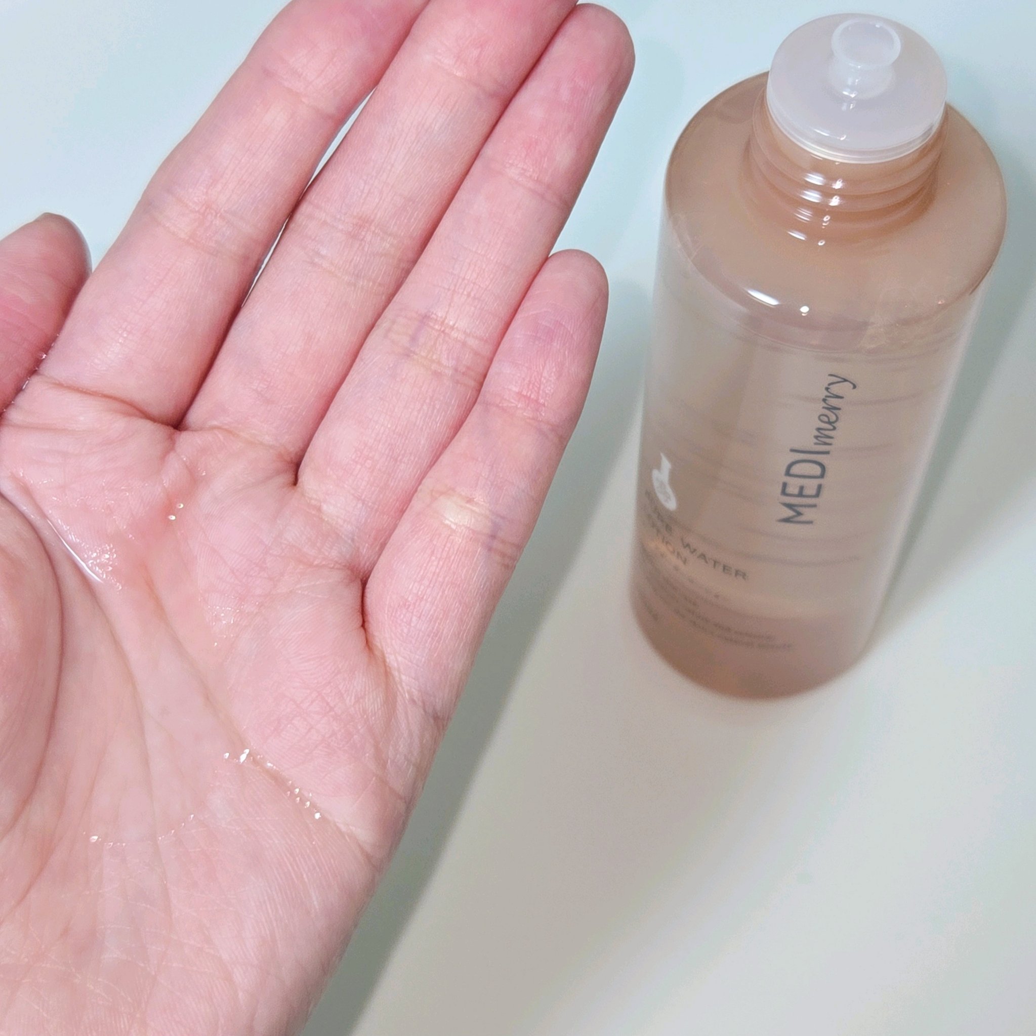 メディメリー　ピュアウォーターローション/MEDIMERRY/化粧水を使ったクチコミ（3枚目）