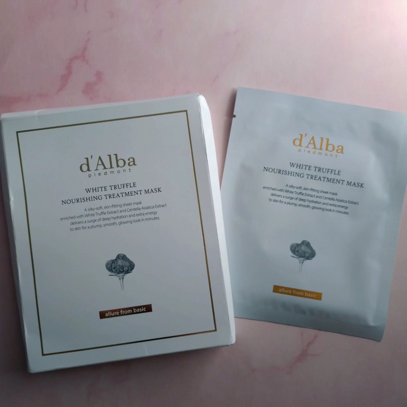 ホワイトトリュフナリシングトリートメントマスク/ダルバ/シートマスク・パックを使ったクチコミ(1枚目)
