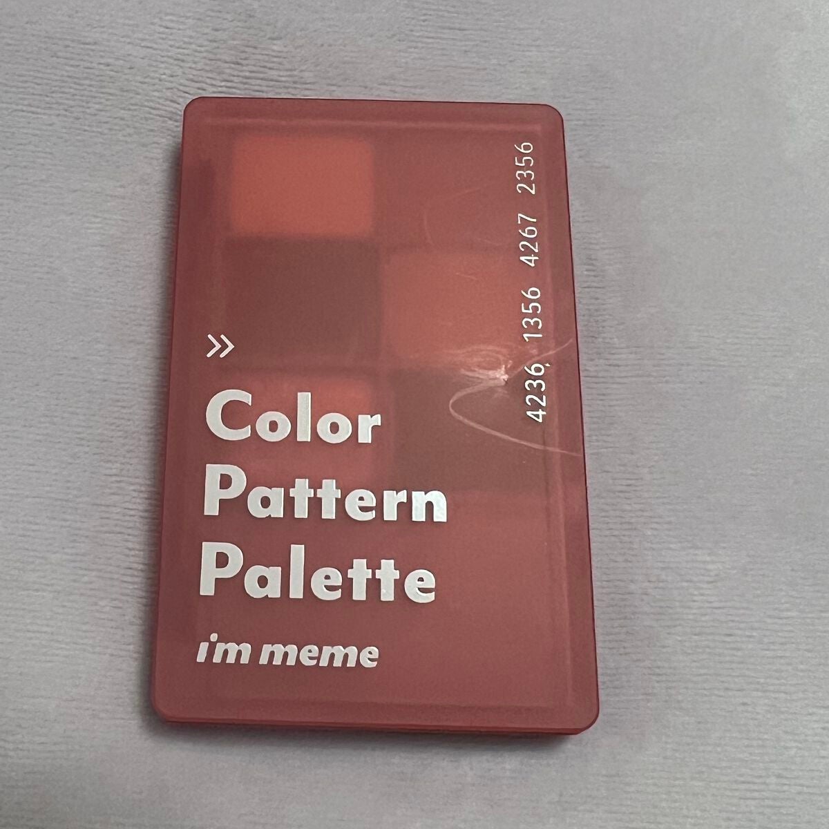 カラーパターンパレット/i’m meme/マルチパレットを使ったクチコミ(2枚目)