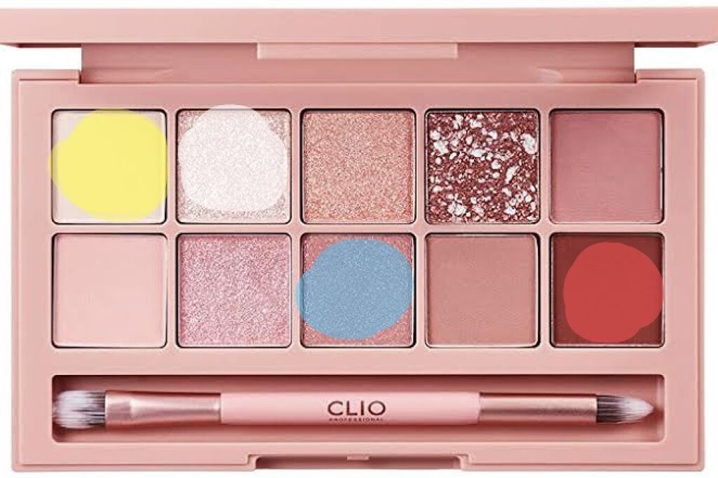 プロ アイ パレット/CLIO/アイシャドウパレットを使ったクチコミ（3枚目）