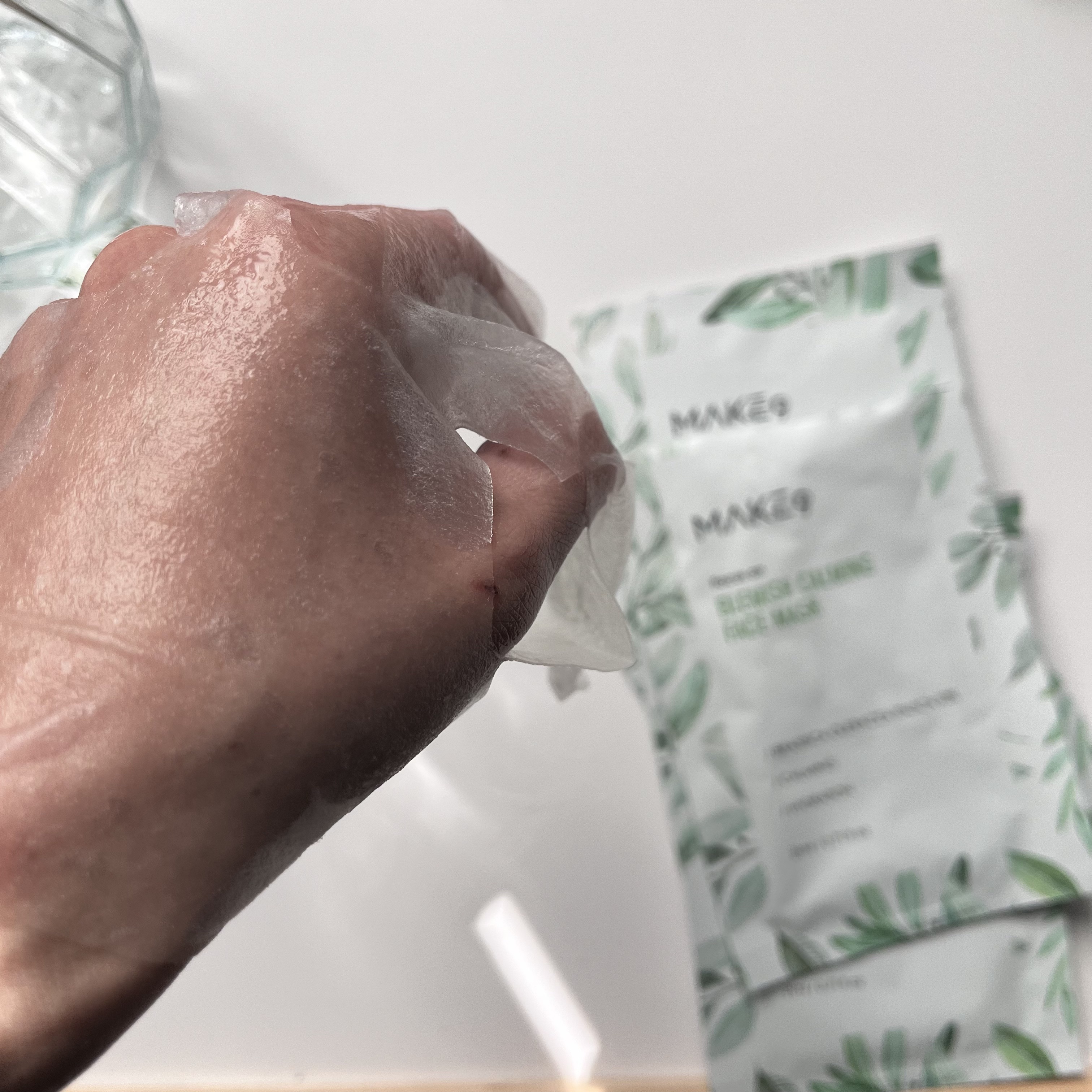 ブラミッシュカーミングフェイス マスク/MAKE9/シートマスク・パックを使ったクチコミ（3枚目）