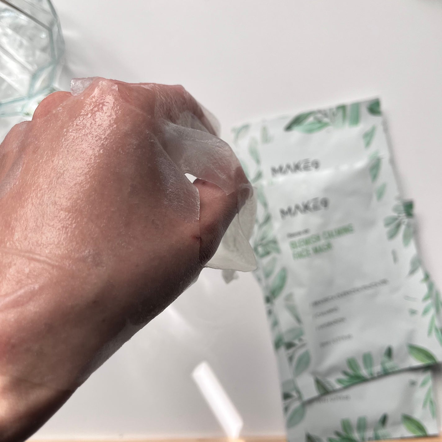 ブラミッシュカーミングフェイス マスク/MAKE9/シートマスク・パックを使ったクチコミ(3枚目)