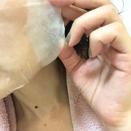 Natural Glow Saffron & Vitamin C Sheet Mask/Himalaya Herbals/シートマスク・パックを使ったクチコミ(3枚目)