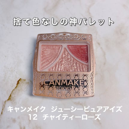 ジューシーピュアアイズ/キャンメイク/アイシャドウパレットを使ったクチコミ(1枚目)