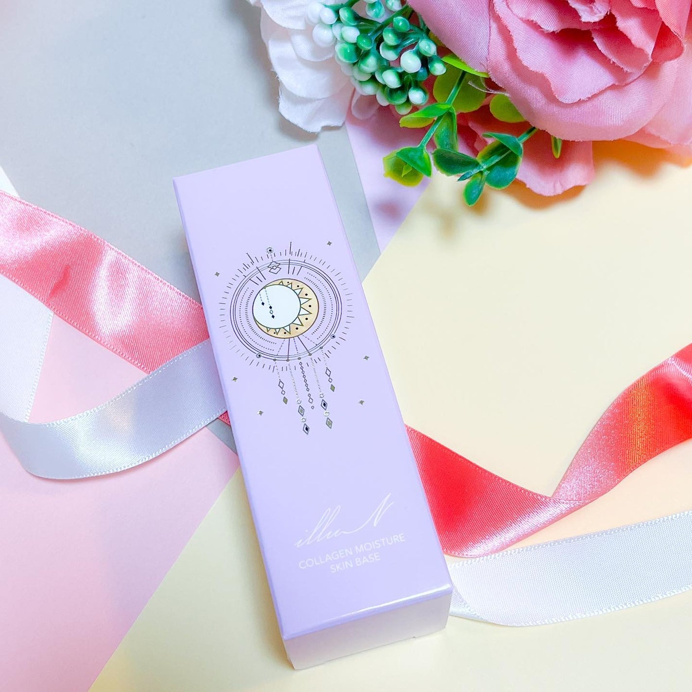 コラーゲンモイスチャースキンベース/illuN/化粧下地を使ったクチコミ(9枚目)