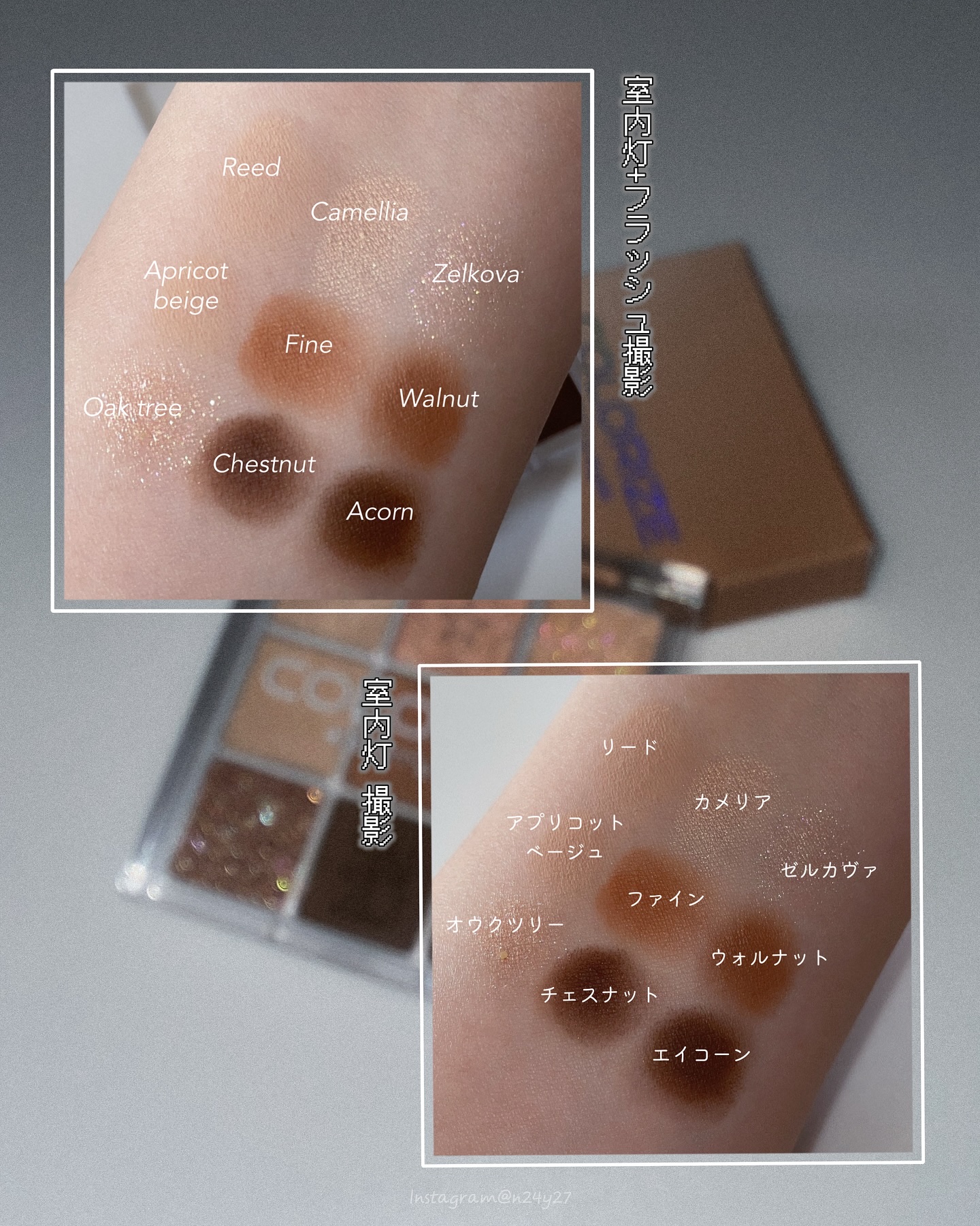 カラーライズスターリーアイズ/S2ND/アイシャドウパレットを使ったクチコミ（2枚目）