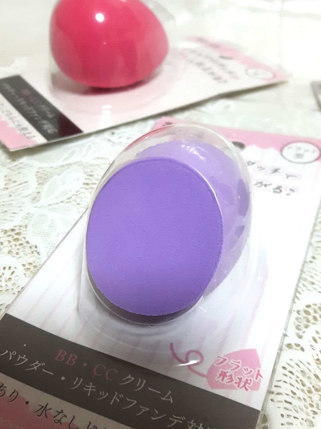 3Dパフ/セリア/パフ・スポンジを使ったクチコミ(3枚目)