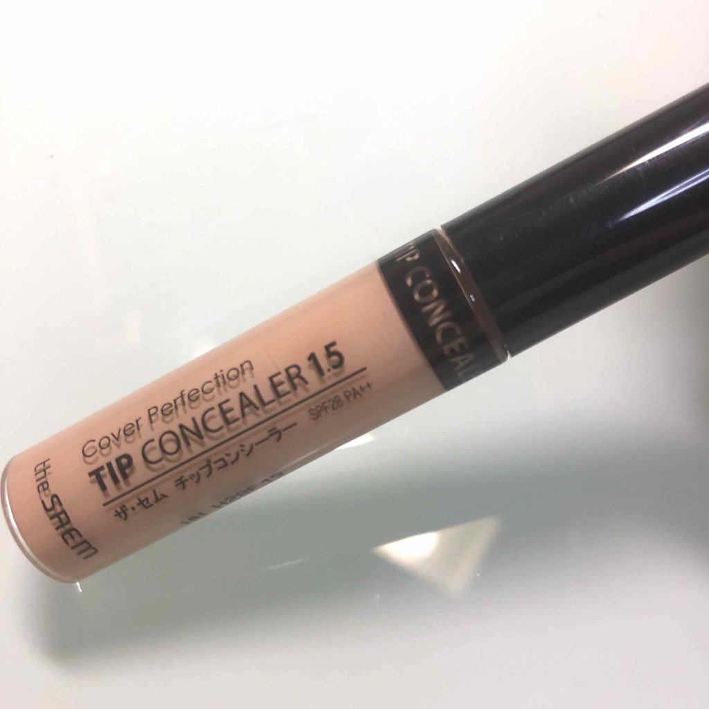 カバーパーフェクション チップコンシーラー/the SAEM/リキッドコンシーラーを使ったクチコミ（1枚目）