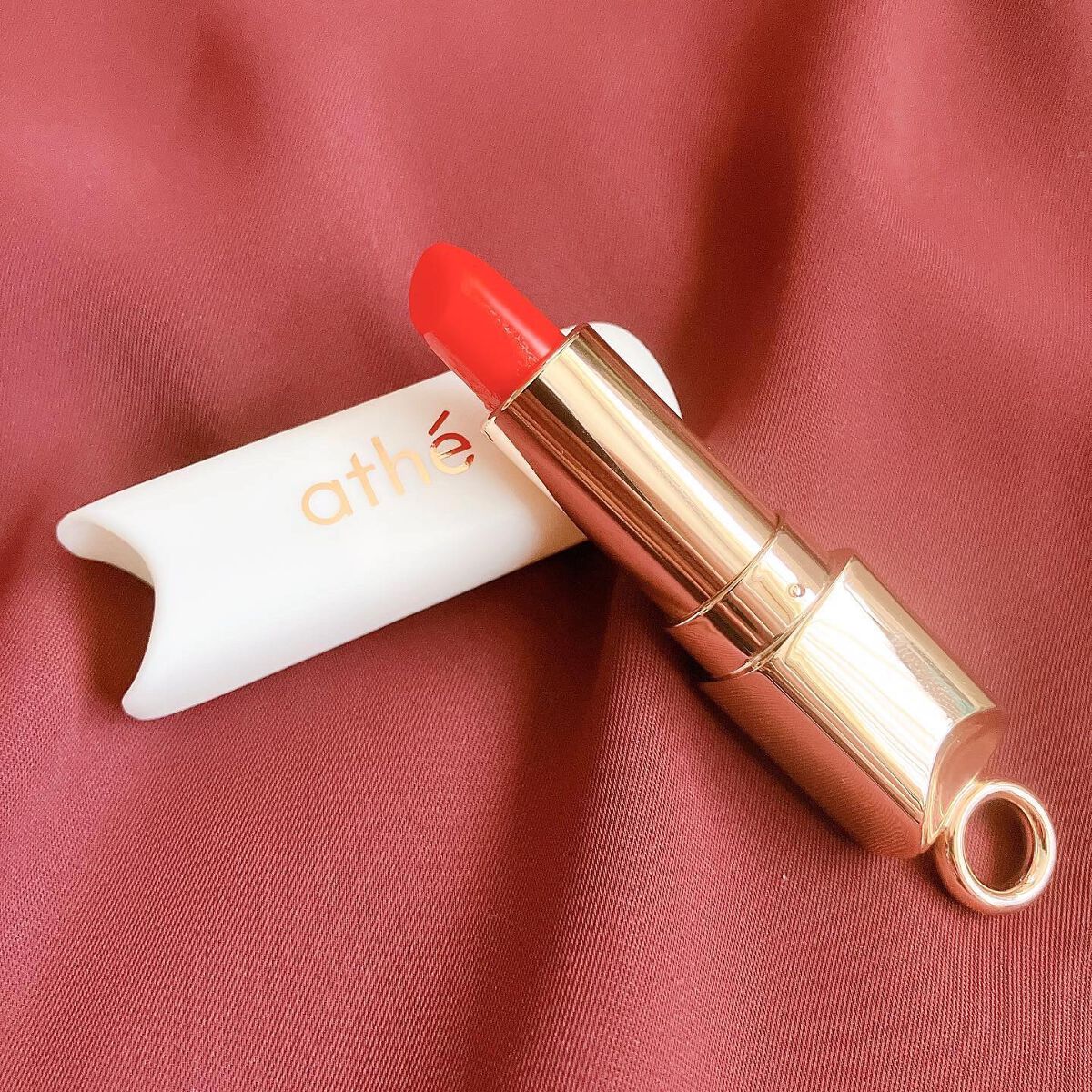 オーセンティック リップ バーム/athé/口紅を使ったクチコミ（2枚目）