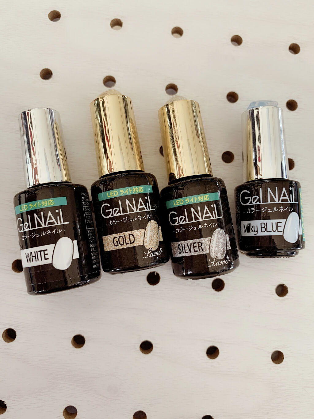 ジェルネイル（ライト対応）/セリア/ジェルネイルを使ったクチコミ（2枚目）