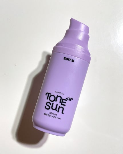 サンデートーンアップサンセラム/EDIT.B/美容液を使ったクチコミ(8枚目)