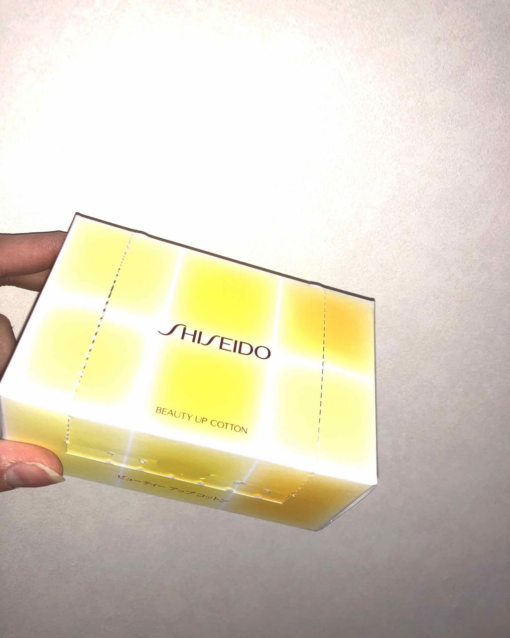 ビューティーアップコットン/SHISEIDO/コットンを使ったクチコミ（1枚目）