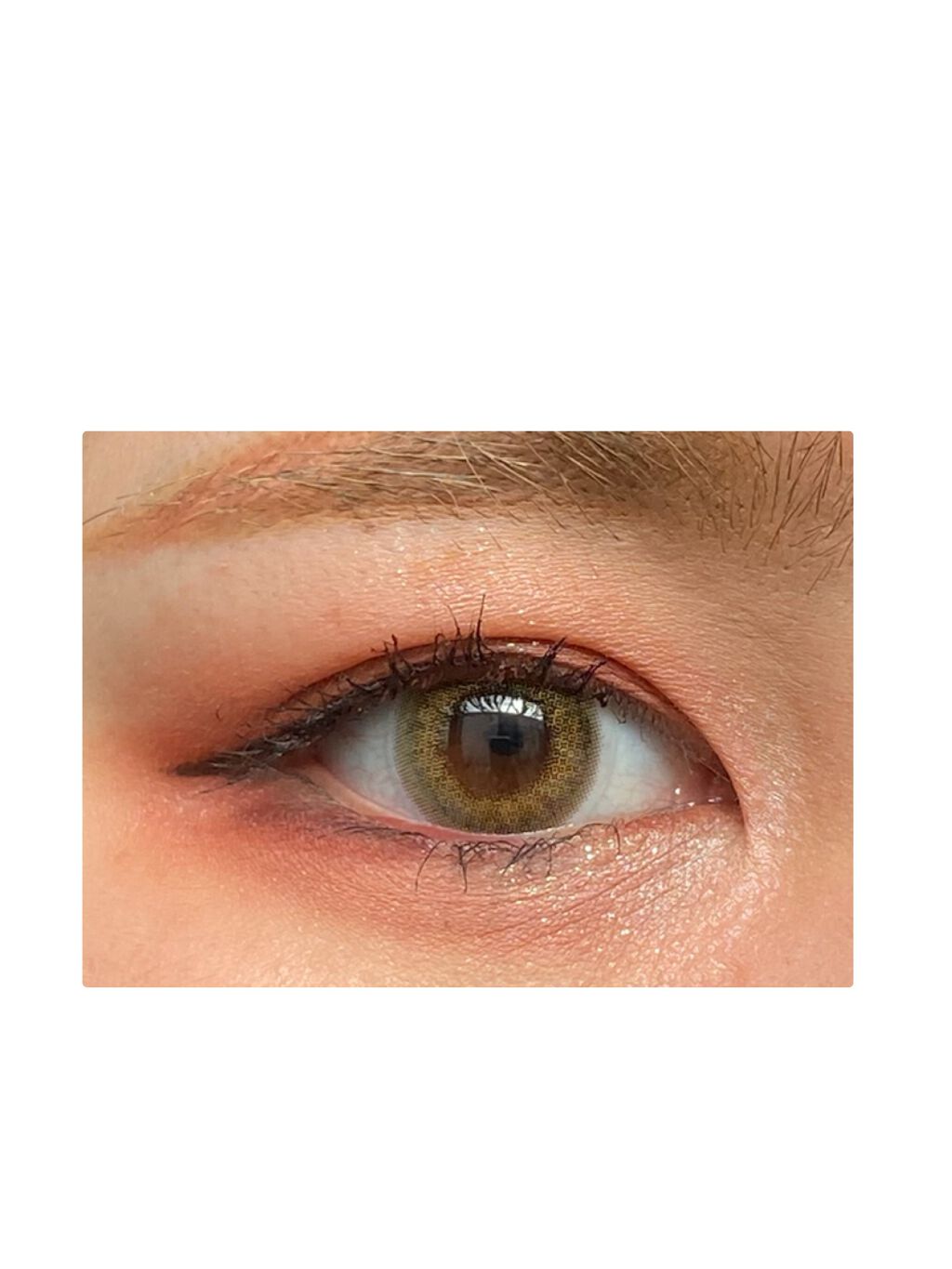 eye closet １day SweetSeries "Half"（アイクローゼットワンデー スウィートシリーズ ハーフ） Cream Spoon/EYE CLOSET/ワンデー（１DAY）カラコンを使ったクチコミ（2枚目）