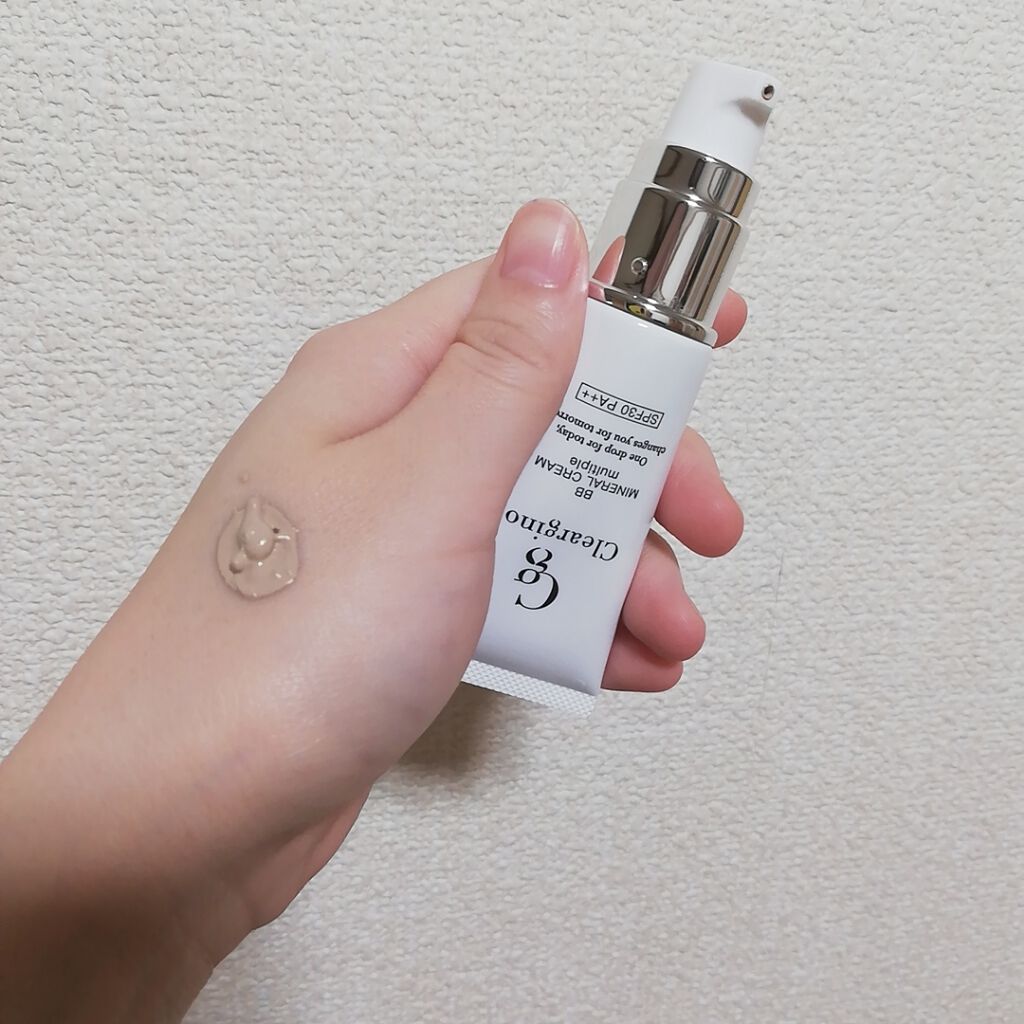 クリアジーノ BBミネラルクリーム マルチプル/クリアジーノ/BBクリームを使ったクチコミ(2枚目)