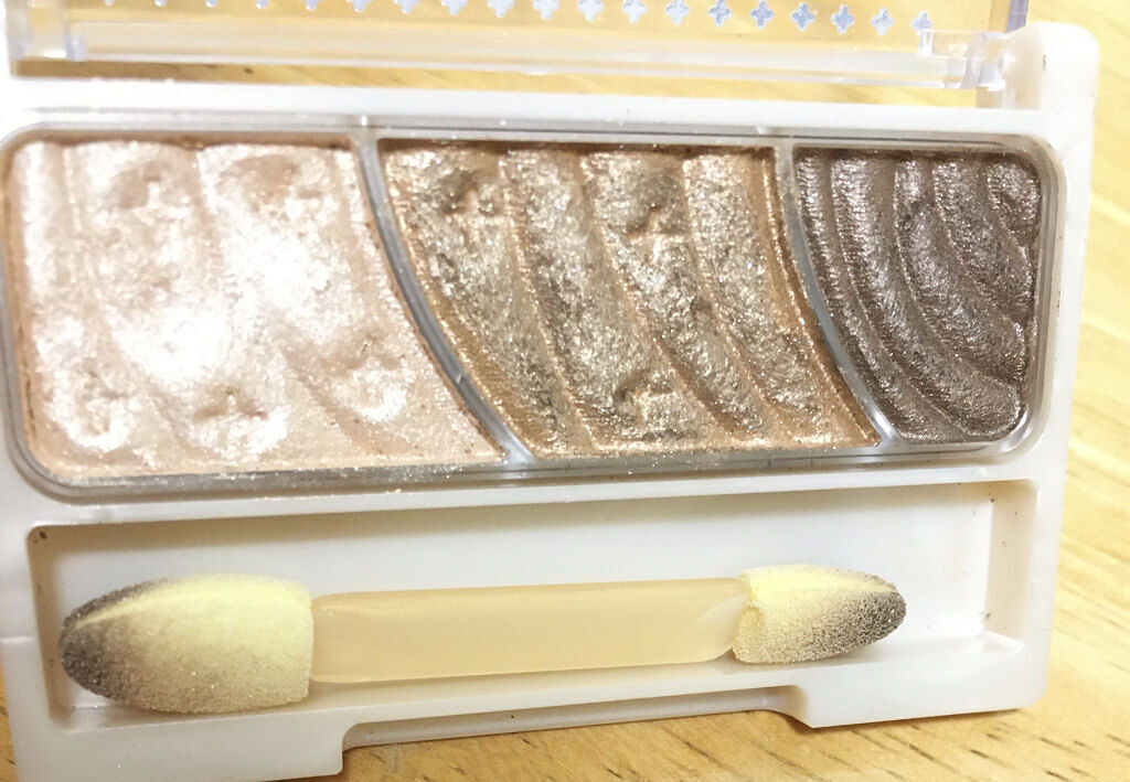 トーンアップアイシャドウ/CEZANNE/アイシャドウパレットを使ったクチコミ（3枚目）