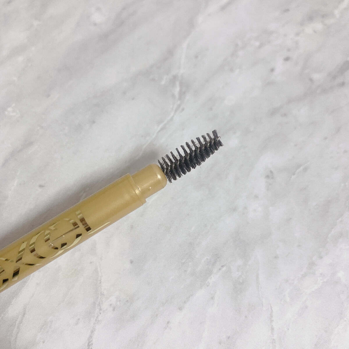 パウダー＆ペンシル　アイブロウＥＸ PD05 グレイッシュブラウン/excel/アイブロウペンシルを使ったクチコミ（2枚目）