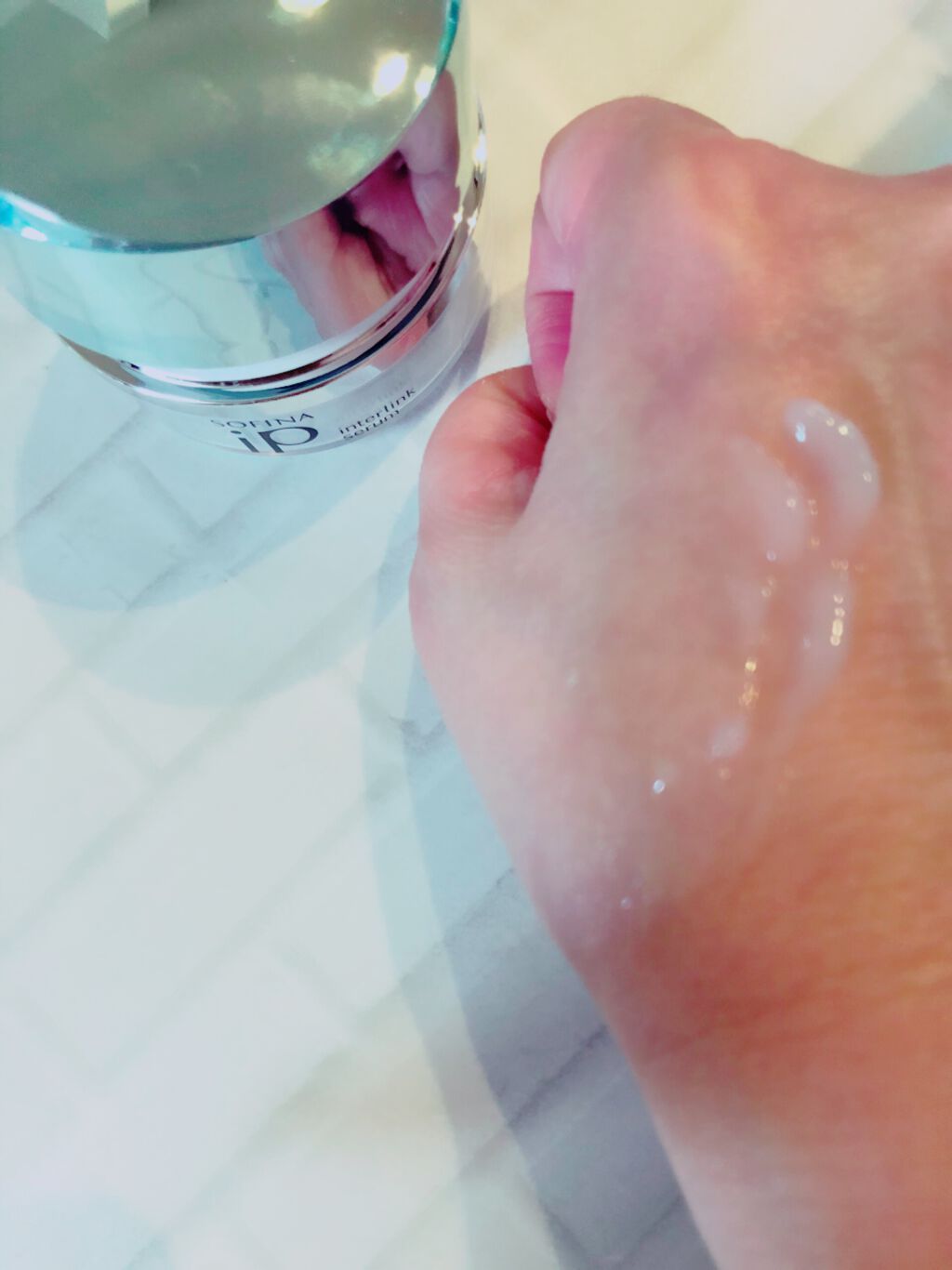 インターリンク セラム うるおって涼やかな肌へ/SOFINA iP/美容液を使ったクチコミ（3枚目）