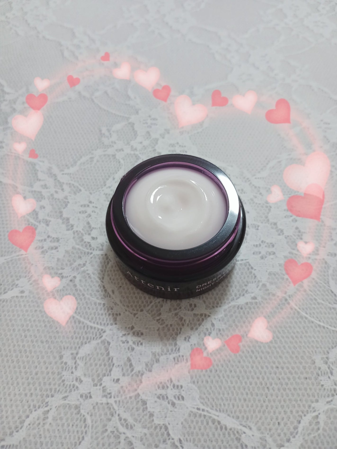 ドレスリフト ナイトクリーム【医薬部外品】/アテニア/フェイスクリームを使ったクチコミ(2枚目)