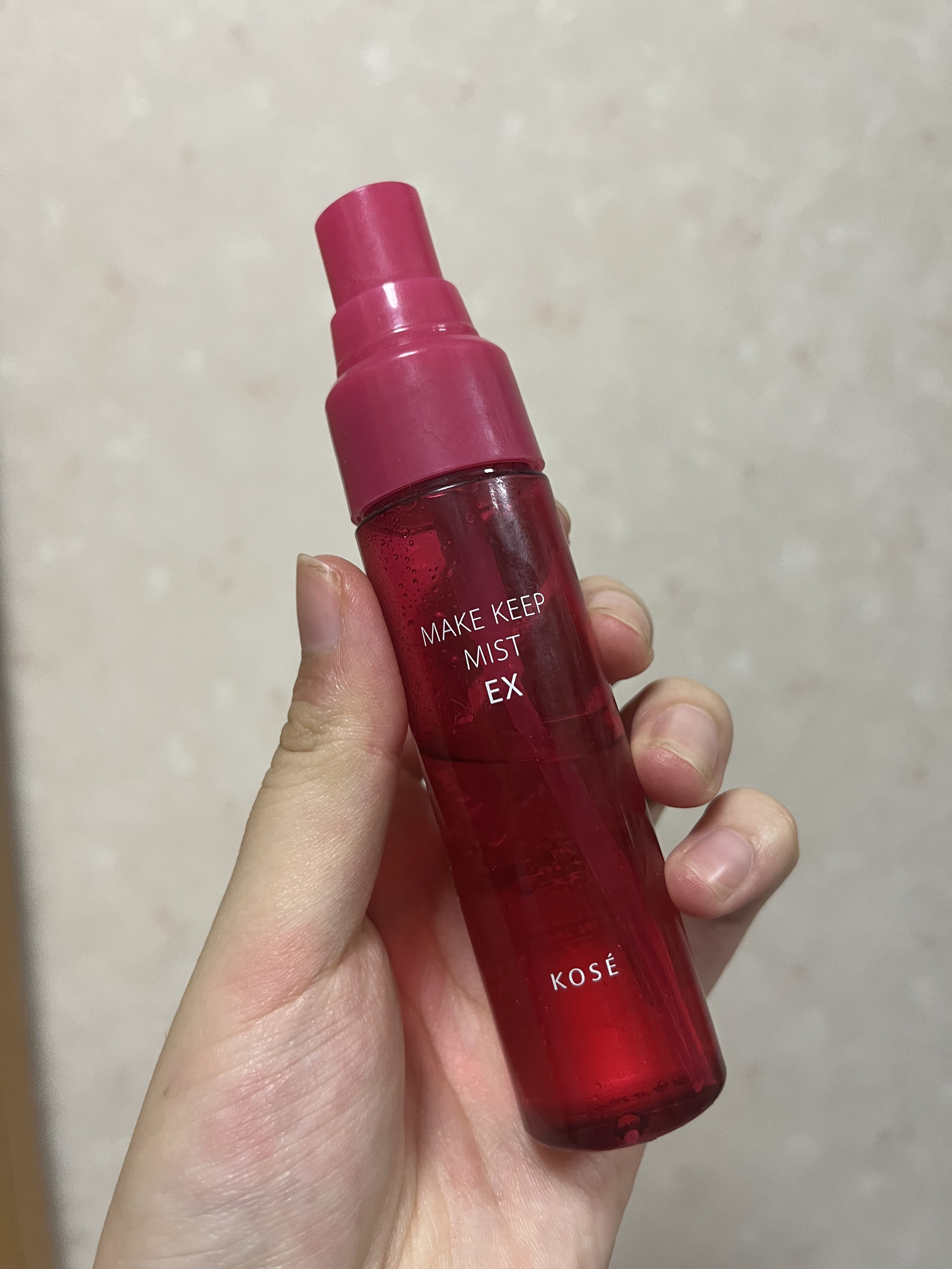 メイク キープ ミスト EX/コーセーコスメニエンス/フィックスミストを使ったクチコミ（1枚目）