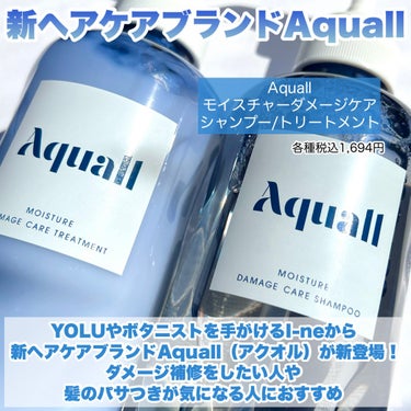 モイスチャーダメージケア シャンプー/トリートメント/Aquall/シャンプー・コンディショナーを使ったクチコミ（2枚目）