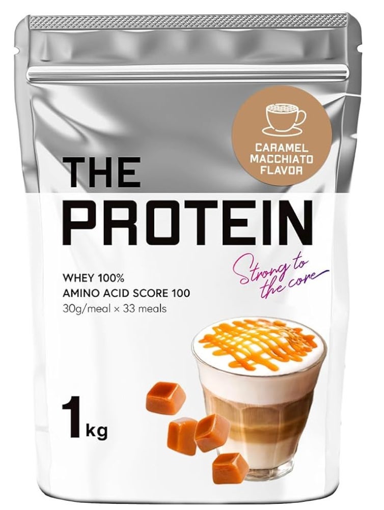 THE PROTEIN ホエイプロテイン キャラメルマキアート風味