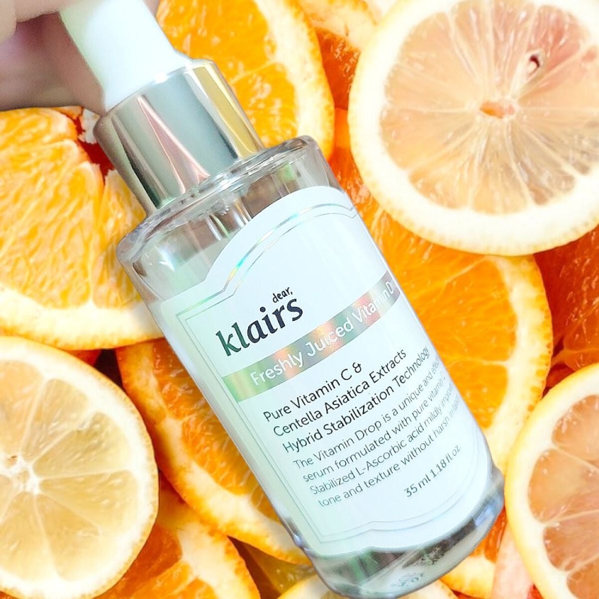 フレッシュリージュースドビタミンドロップ(35ml)/Klairs/美容液を使ったクチコミ(3枚目)