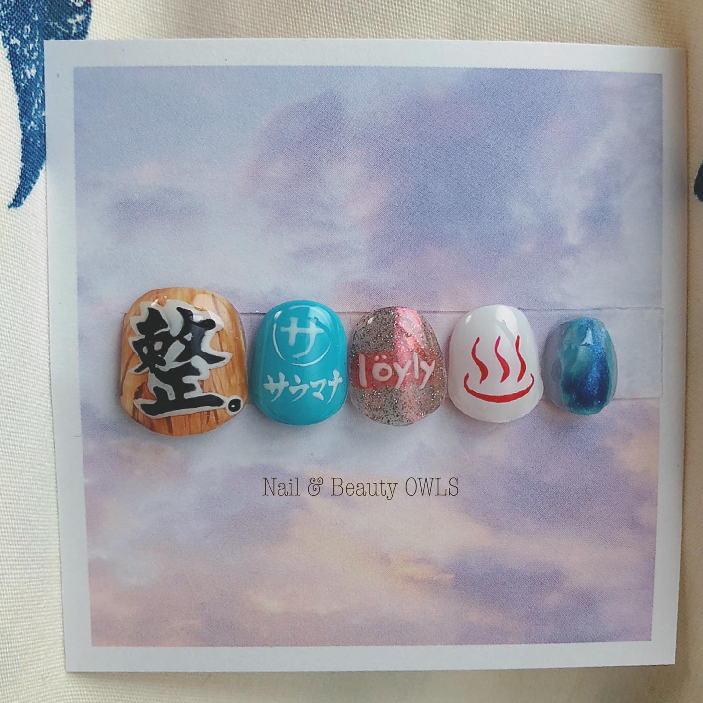 #サウナネイル,#銭湯ネイル,#カラフルネイル,#ワンカラーネイル,#フレンチネイル,#個性的ネイル,#個性派ネイル,#シンプルネイルのネイルデザイン