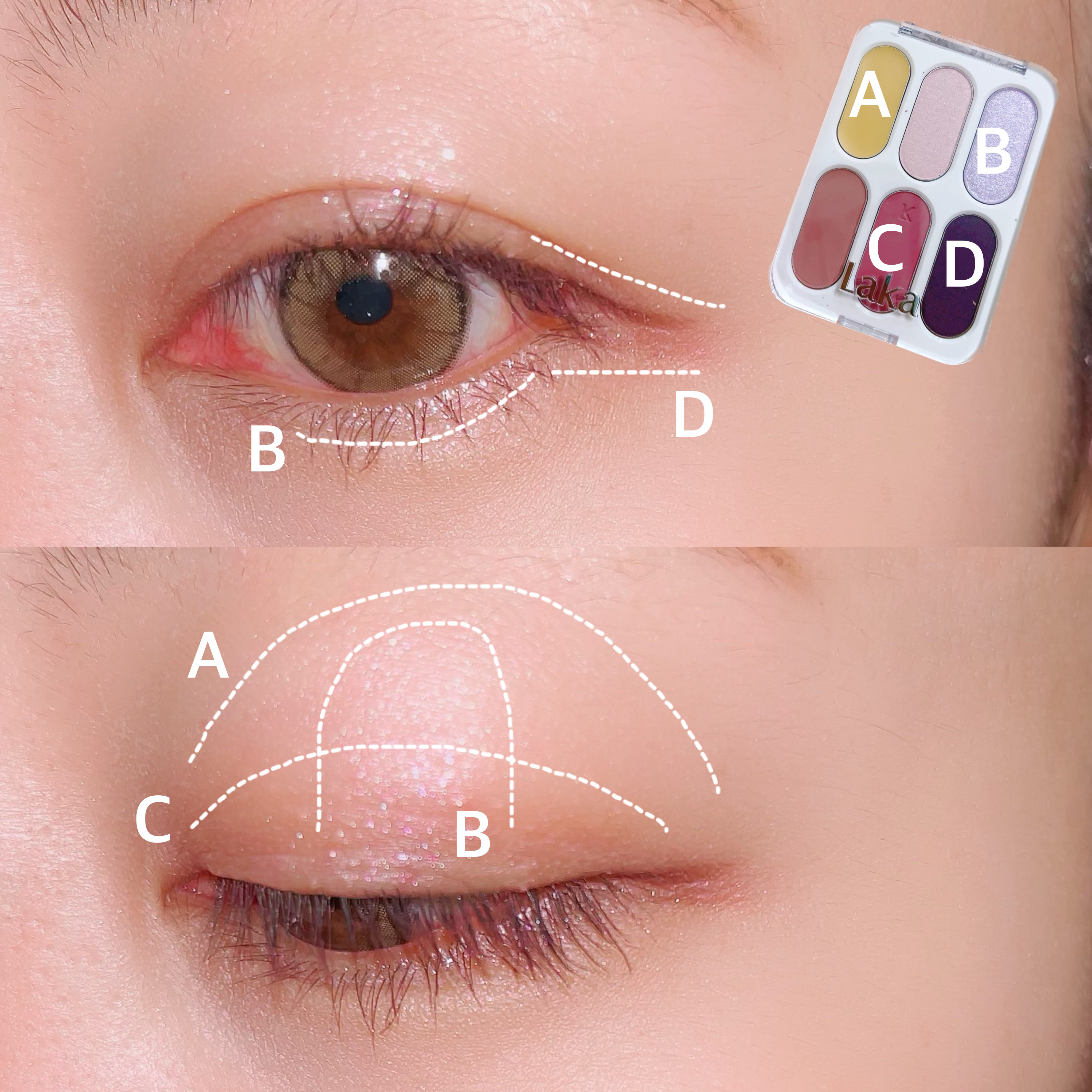 ジェリーイングヌードグロス/Laka/リップグロスを使ったクチコミ（3枚目）