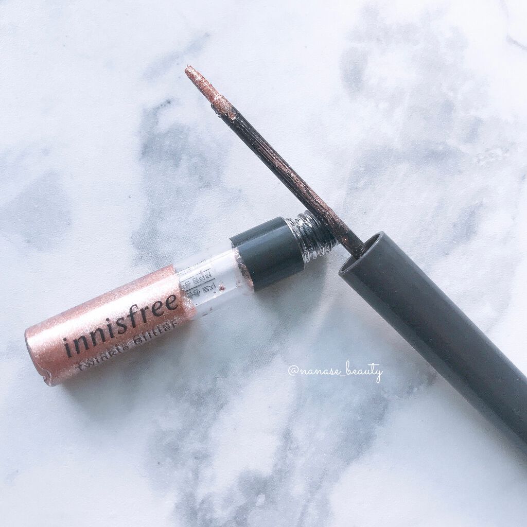 トゥインクル グリッター/innisfree/リキッドアイライナーを使ったクチコミ(2枚目)